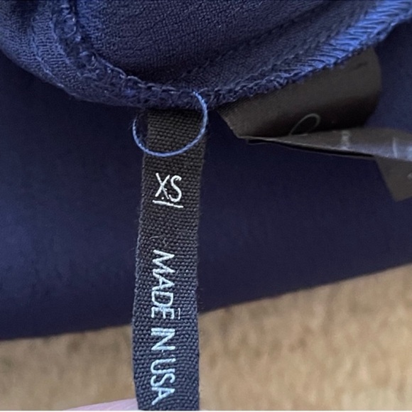 Reformation Noelle Dress Backless Halter Flowing Maxi Dress In Navy Blue Size XS - Picture 12 of 14